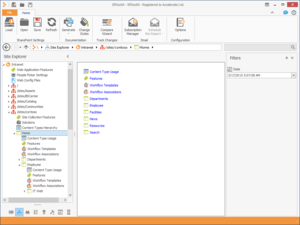 SPDocKit 5.1 Site Explorer
